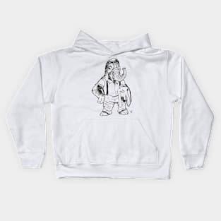 Dapper Elephant Kids Hoodie